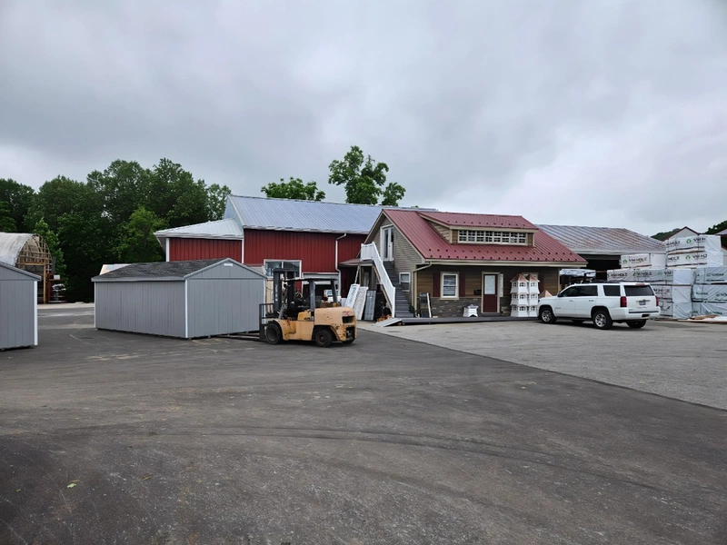 Main facility view — White Pine Structures Parkesburg lot